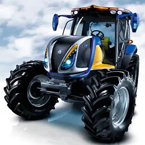 el primer tractor que utiliza el hidrógeno como combustible