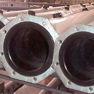 Tubos de acero galvanizado con interior en polietileno