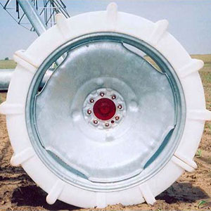 rueda de polietileno de alta densidad para Pivotes