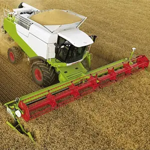 cosechadora de cereal calidad en la recolección y limpieza del grano
