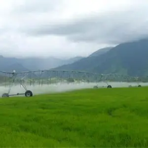 riego de pastos con Pivot Pivot