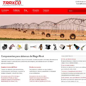 nueva web de Traxco Traxco