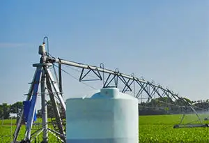 fertirrigación en Pivot