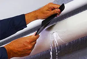 cinta adhesiva para fugas de agua