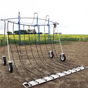 riego por goteo móvil