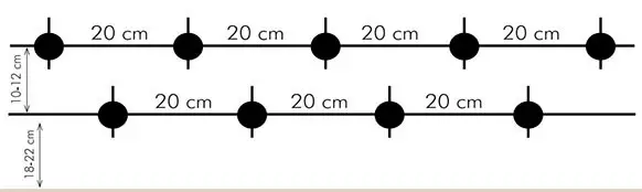 dos filas de higroconvectores higroconvectores instalacion de dos filas