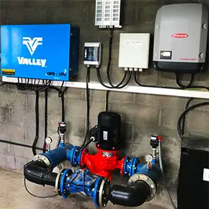 turbina para generar electricidad