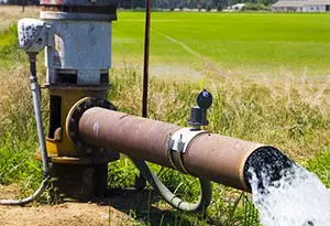 inversión en un sistema de riego