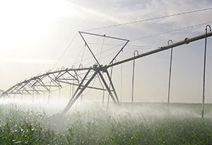 agua limitada con Pivot