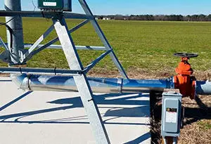 riesgo eléctrico sistema de riego