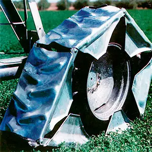 tracks para Pivots de riego