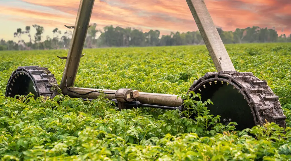 Pivot central de riego