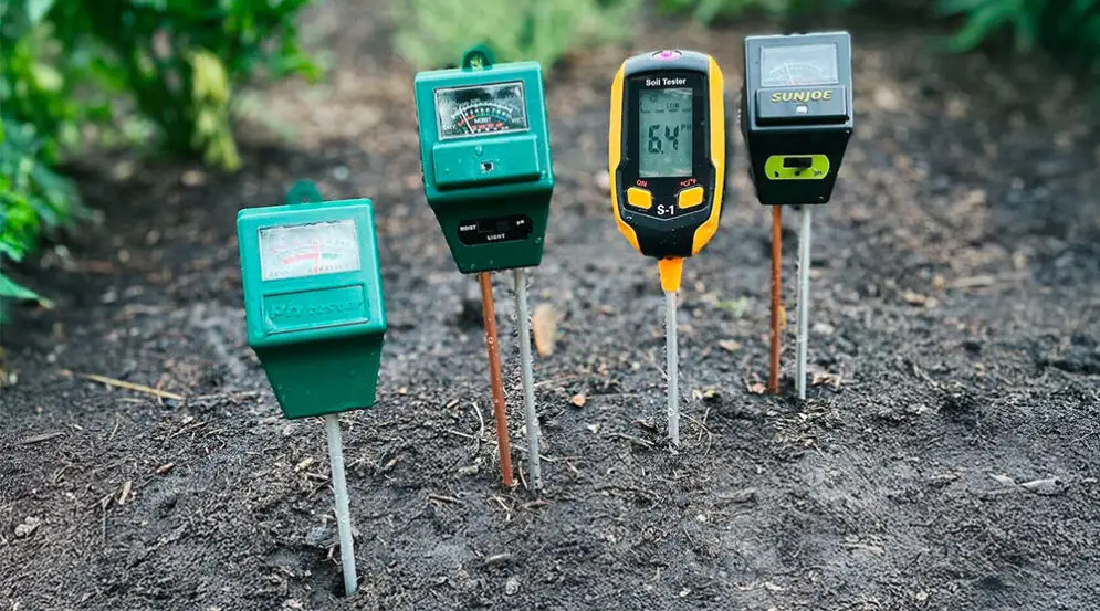 medir la humedad del suelo