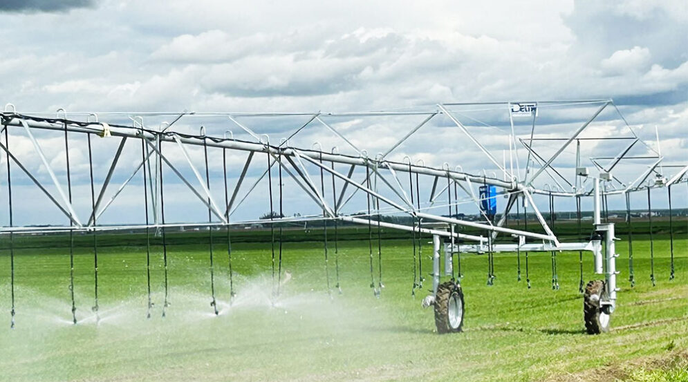 riego de tasa variable con Pivot