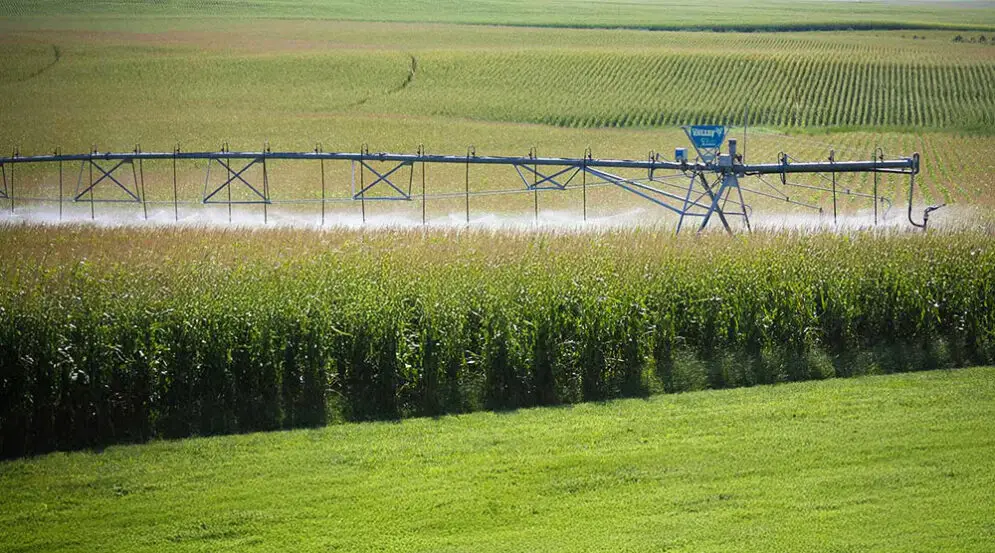 agricultura de precisión con riego