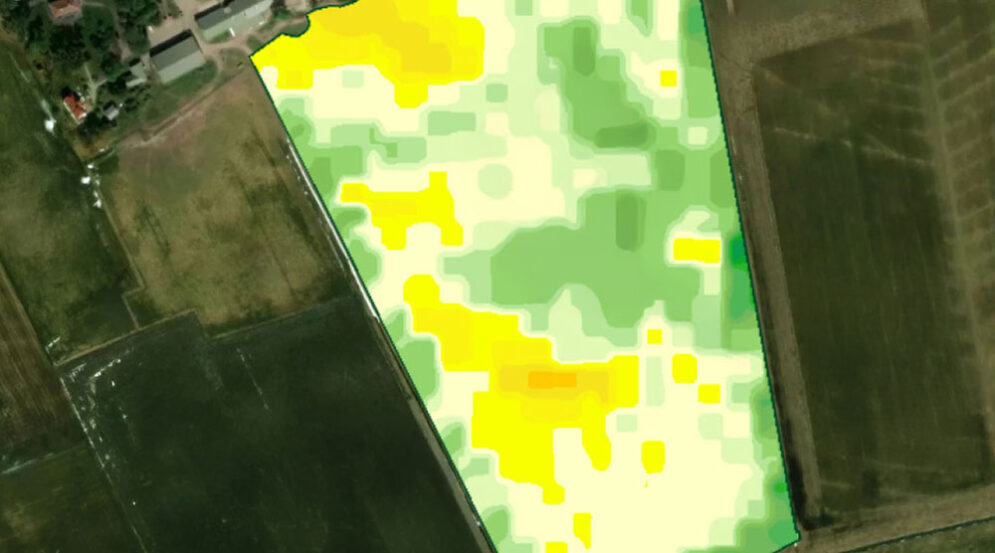 imágenes satelitales en la agricultura