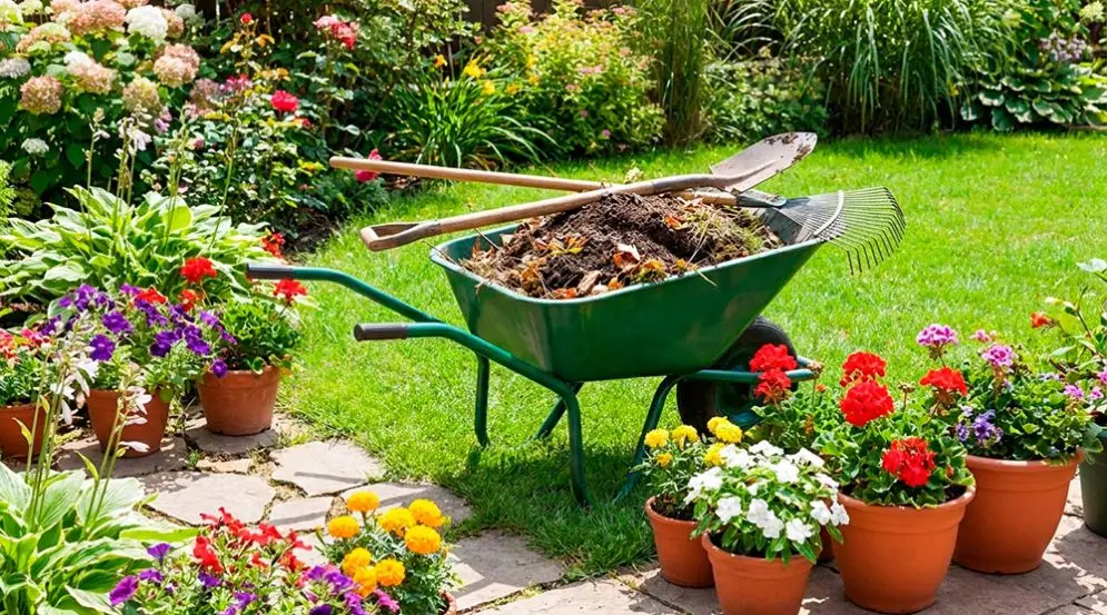 mantenimiento del jardín