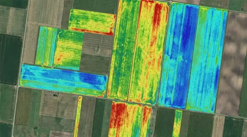 mapas agrícolas