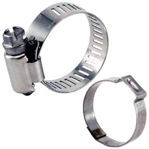 Abrazadera de tornillo y abrazadera de presion