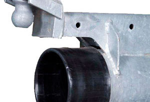 Tubo principal de Pivot en acero galvanizado con interior de polietileno