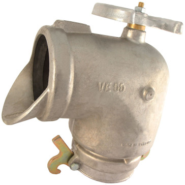 codos aluminio con llave hidrante