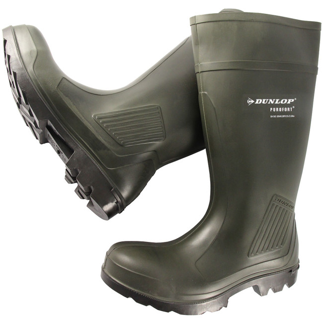 y calidad con las botas de trabajo Dunlop Purofort