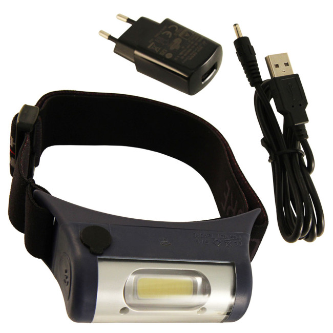 linterna frontal led