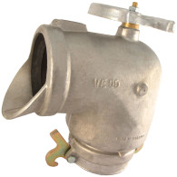 Codos de aluminio con mando