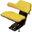 asientos agricolas color amarillo