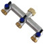 derivacion para jardin triple
